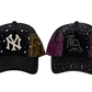 (2 PACK) LA FLAMES HAT & NY SKULLS HAT