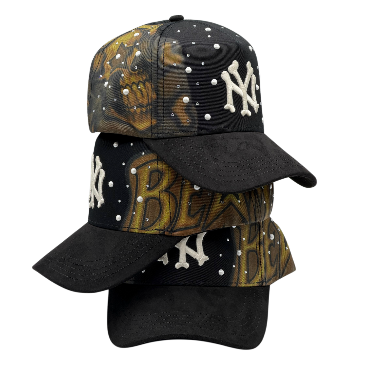 NY SKULLS HAT